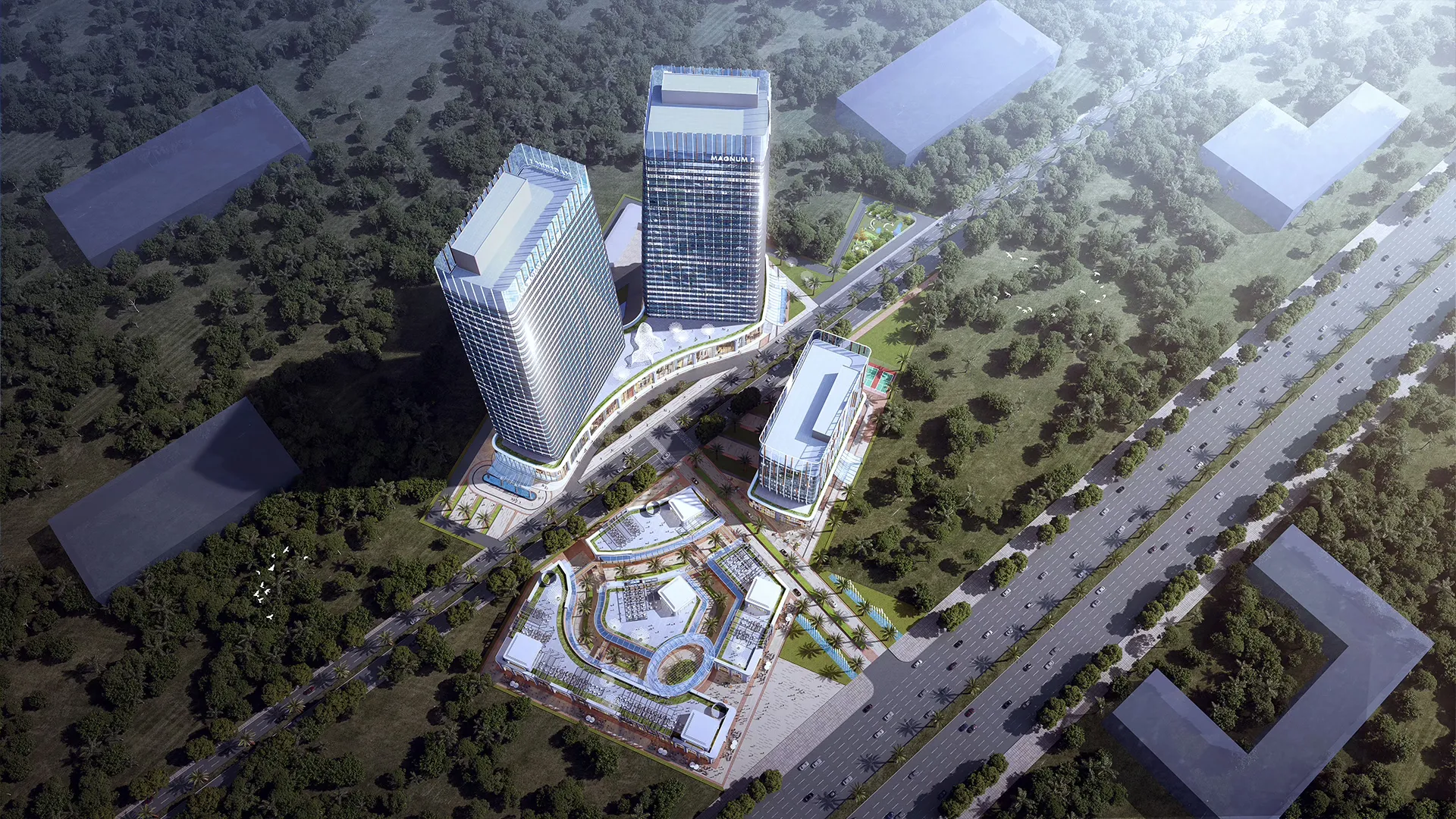 Magnum Business district Floor Plan